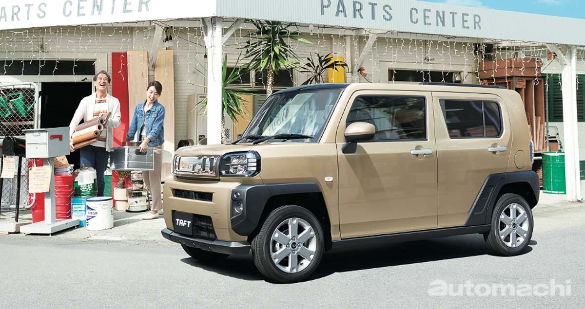 Daihatsu Taft ,超可爱的硬派K-Car