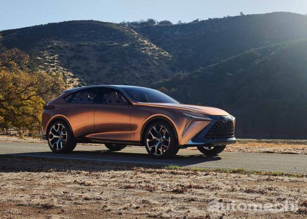 Новый lexus tx
