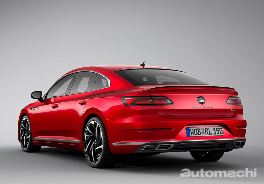 Volkswagen Arteon R-Line 4 Motion 正式发布,手机RM 247,670.97