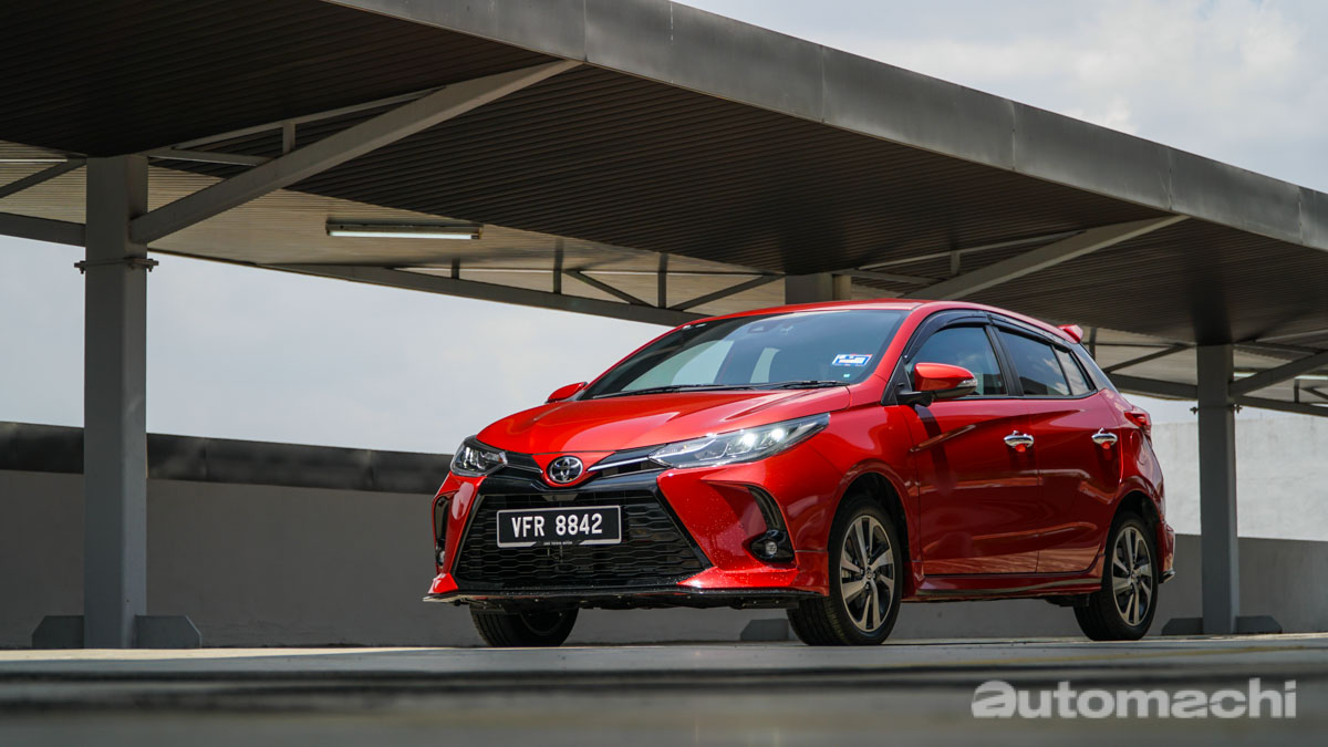 推荐车型：2021 Toyota Yaris E ，配备和价格都很合理