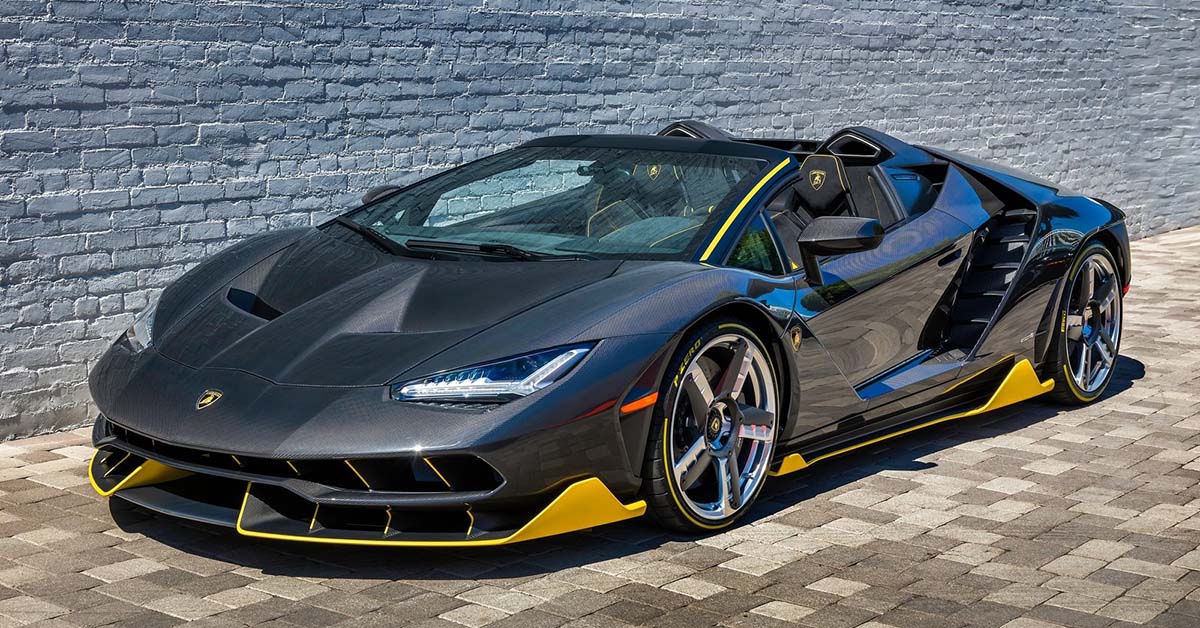 Lamborghini Centenario Roadster 入口我国，全球限量20台，售价RM 23,000,000