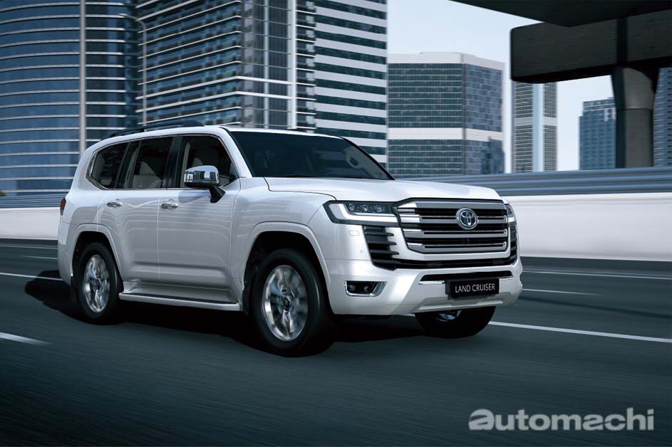 全新奢华越野风， 2022 Lexus LX600 疑似曝光