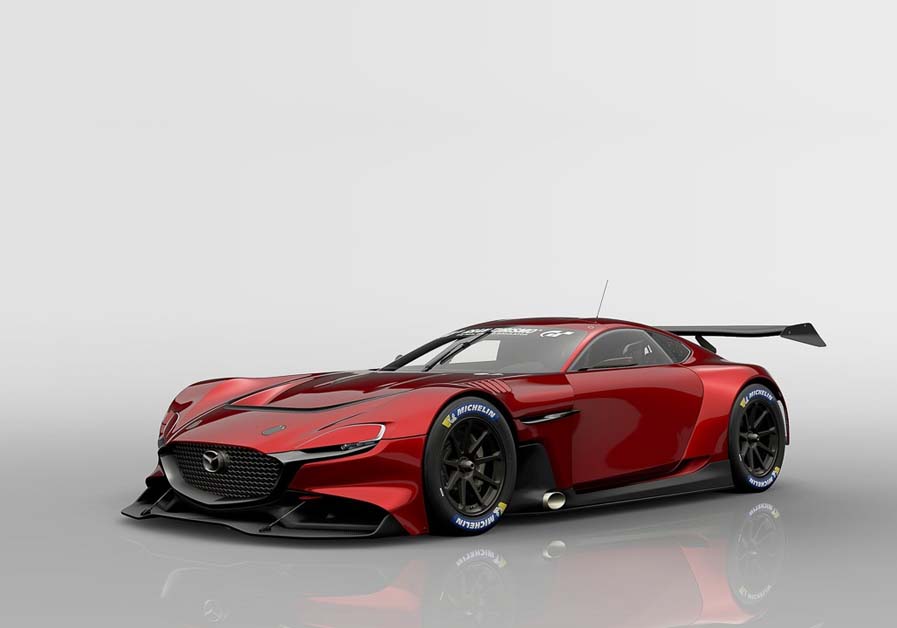 再次申请跑车专利, Mazda RX-Vision 或将量产