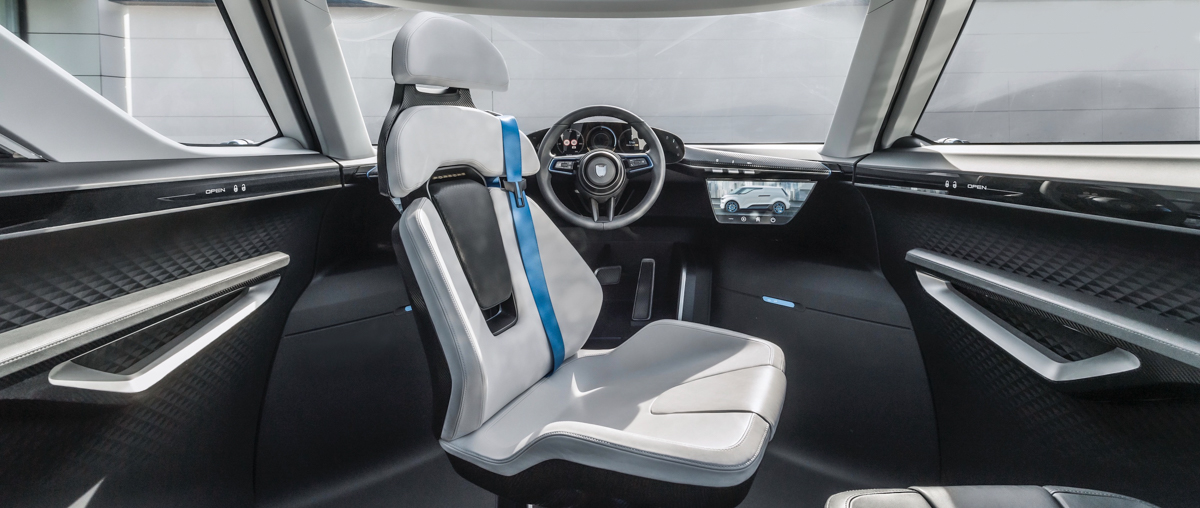 Porsche Vision Renndienst Interior Concept 