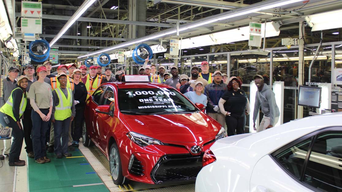 终于遭受影响， Toyota 9月将减产40%的汽车数量