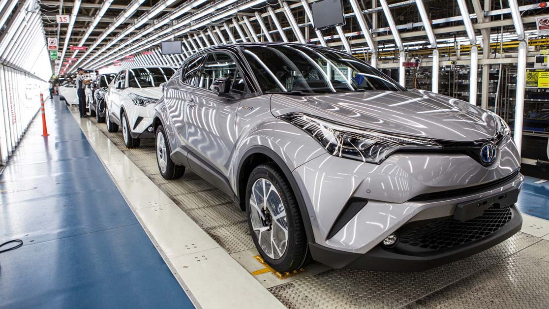 终于遭受影响， Toyota 9月将减产40%的汽车数量