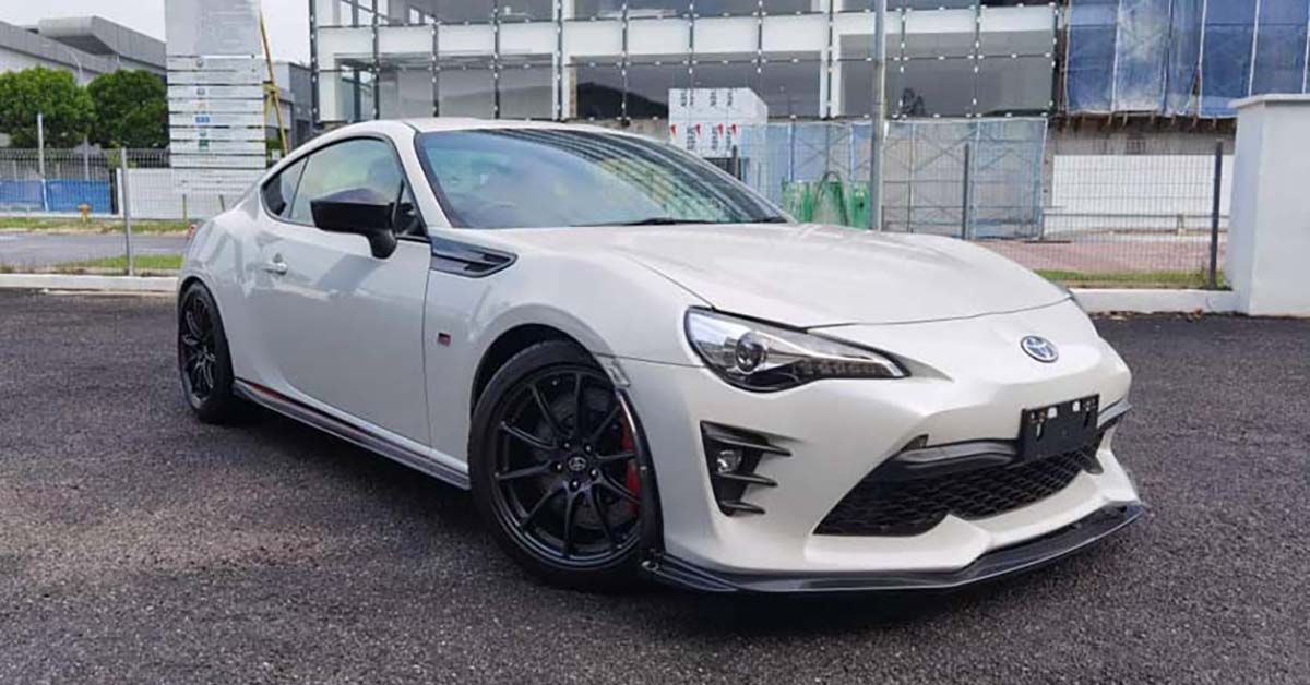 Toyota 86 GR Sport 入口车现身本地，售价约RM 228,000