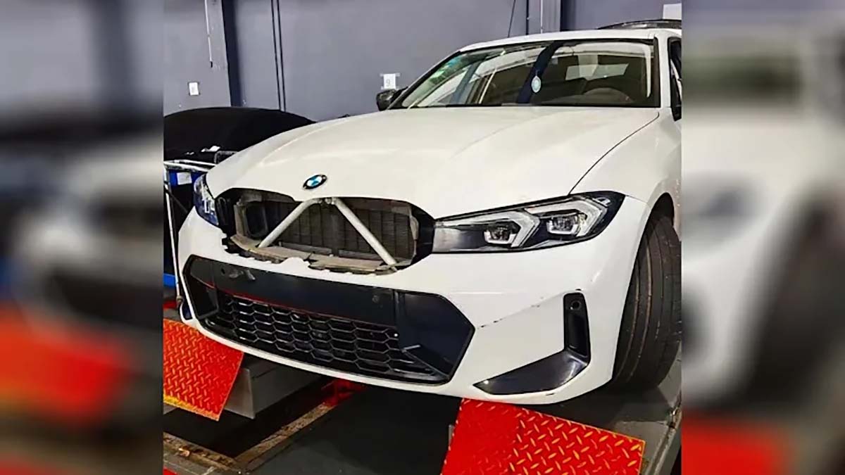 没有“齐天大肾”！2022 BMW 3 Series 再一次现身！