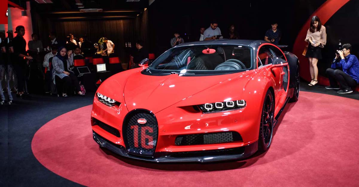 Bugatti Chiron 在东南亚已经接获了18张订单！