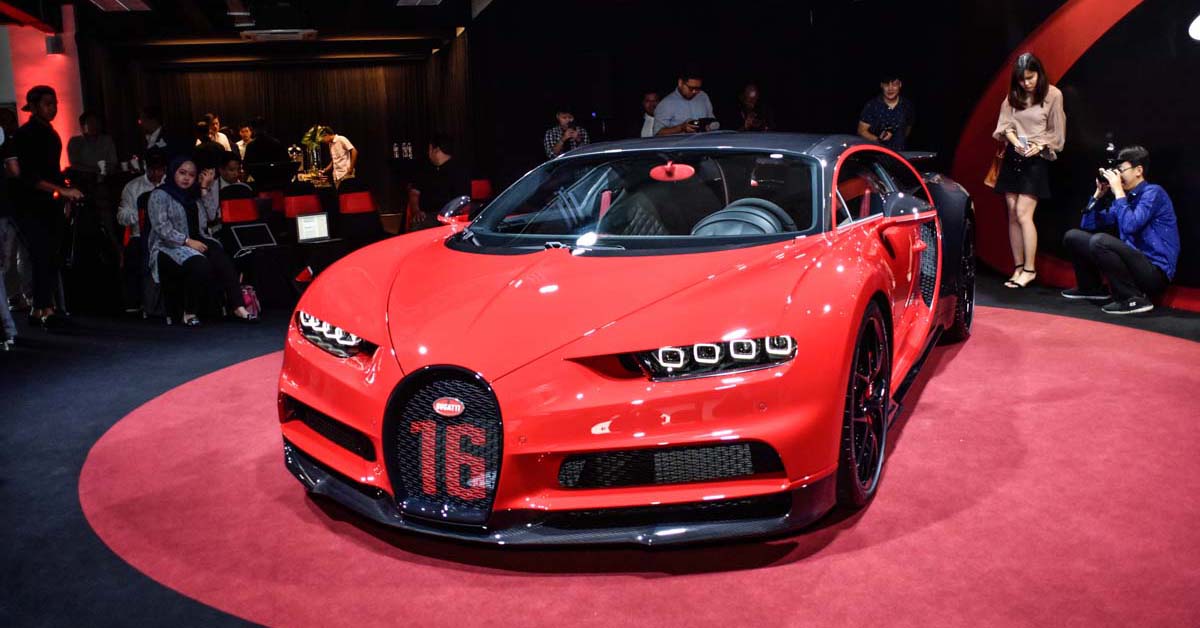 马来西亚最贵的新车之一： Bugatti Chiron Sport