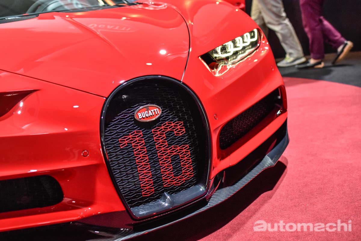 Bugatti Chiron 在东南亚已经接获了18张订单！