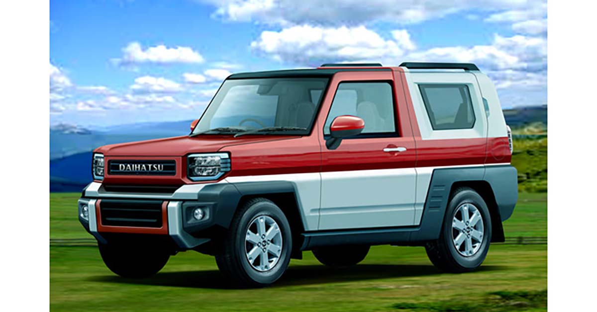 挑战 Jimny 的地位？ Daihatsu 将推出小型硬派 SUV ！