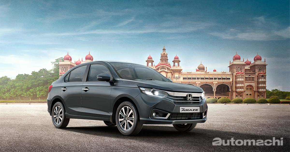 超迷你版的雅阁, Honda Amaze 小改款正式登场