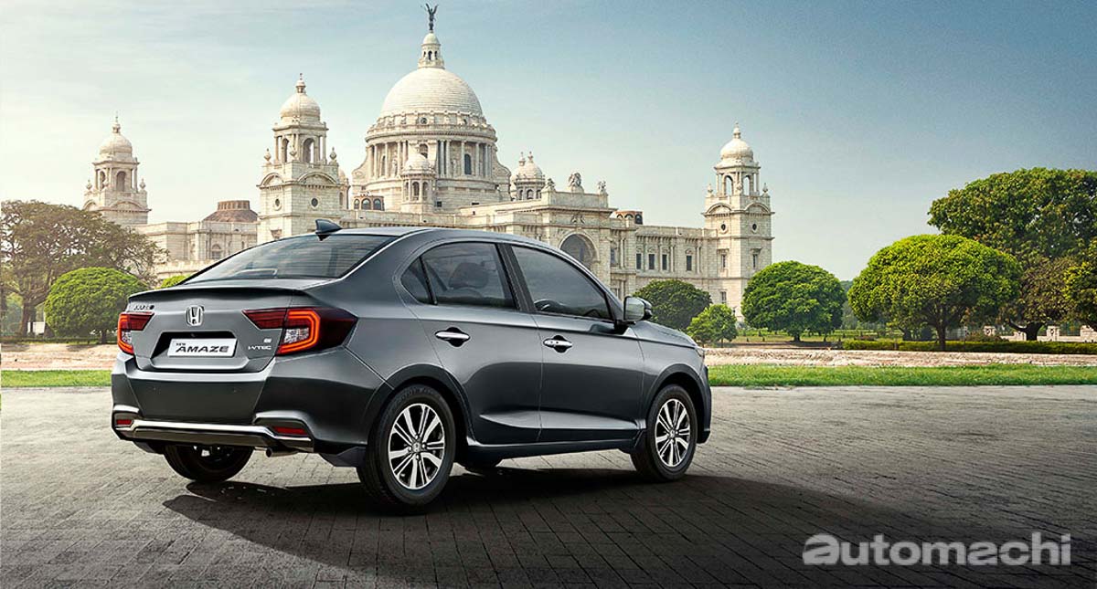 超迷你版的雅阁, Honda Amaze 小改款正式登场