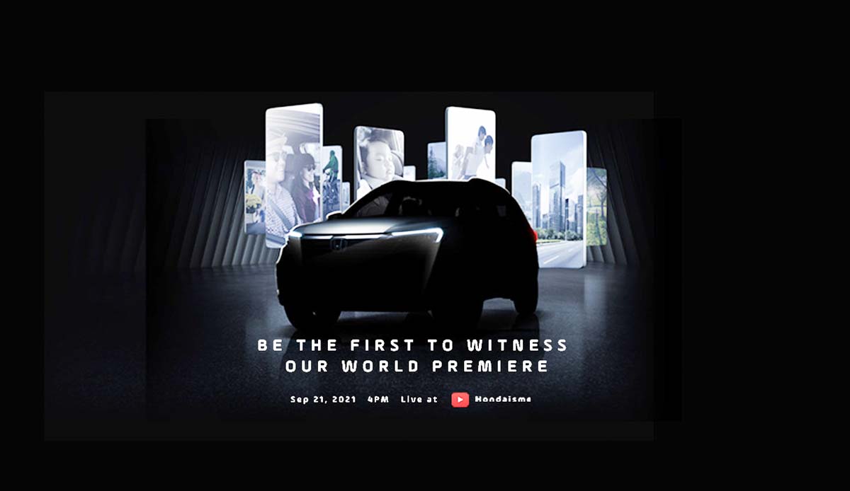 新一代车款狙击 Xpander ？Honda 全新 SUV 将在9月21日全球首发
