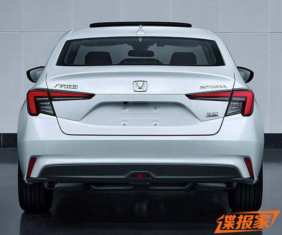 外观更显凶狠,新一代 Honda Integra 现身中过工信部