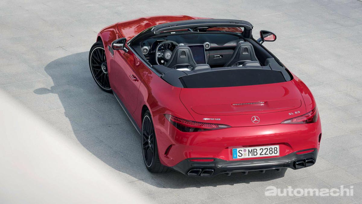 2022 Mercedes-AMG SL 全球首发！搭载 4.0L Twin Turbo V8 涡轮引擎、具备 585 Hp + 800 Nm引擎输出！