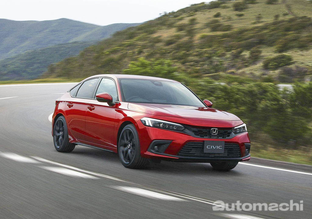 手排版本销量出乎意料的好！ 2022 Honda Civic 日本销量大报捷！