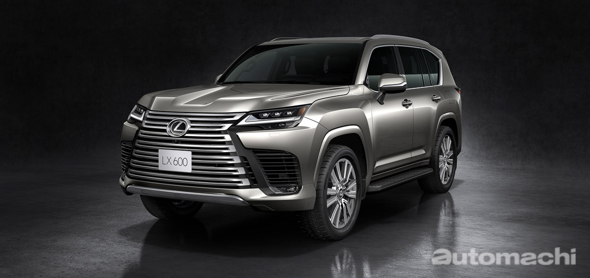 新世代的旗舰 SUV 带给你不一样的体验 ,2022 Lexus LX600 霸气登场!
