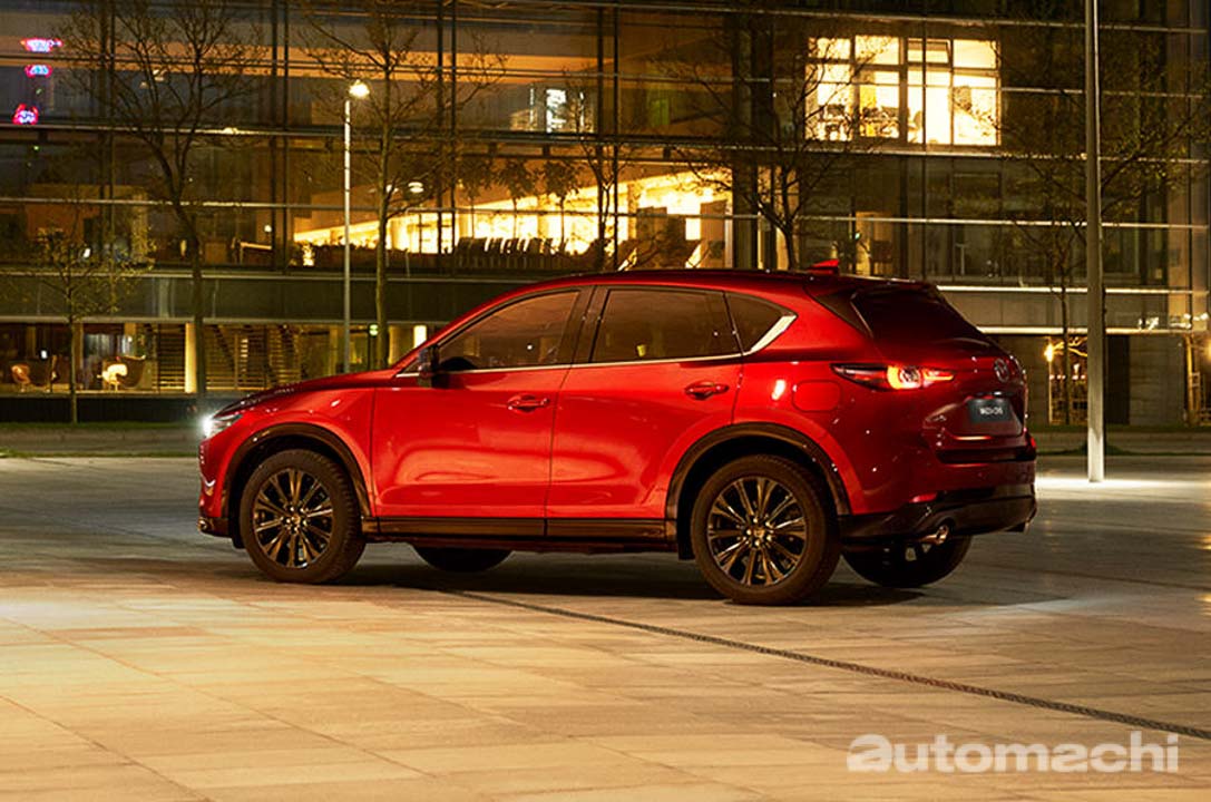 大马生产及出口 ，2022 Mazda CX-5 10月12日泰国上市！