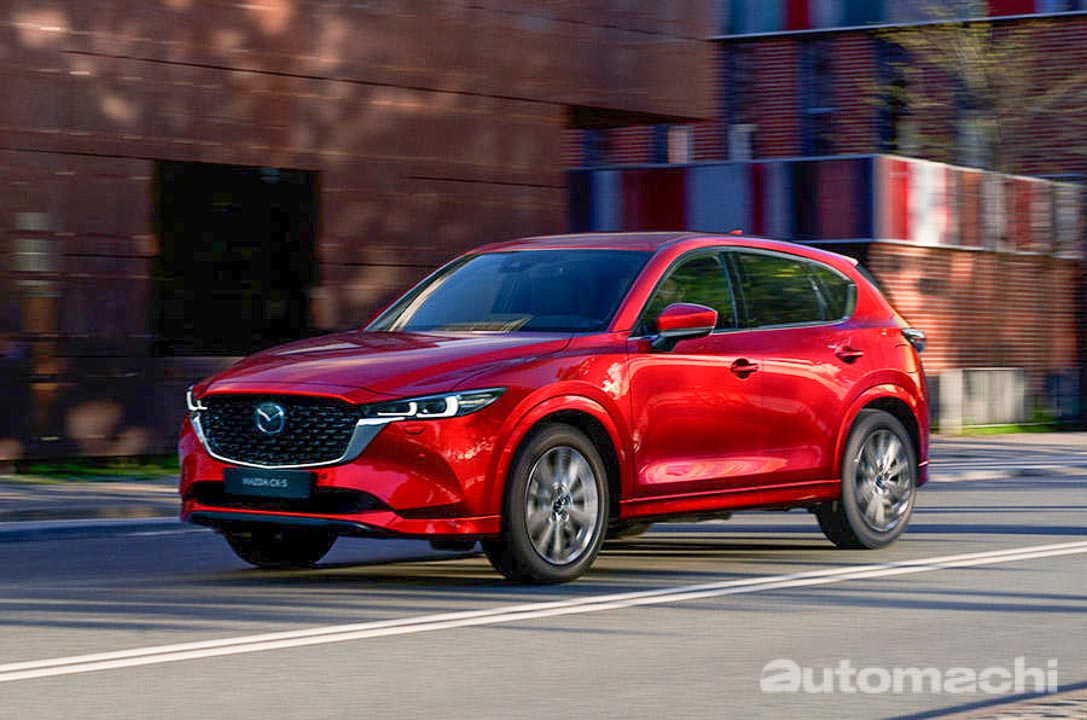 大马生产及出口 ，2022 Mazda CX-5 10月12日泰国上市！