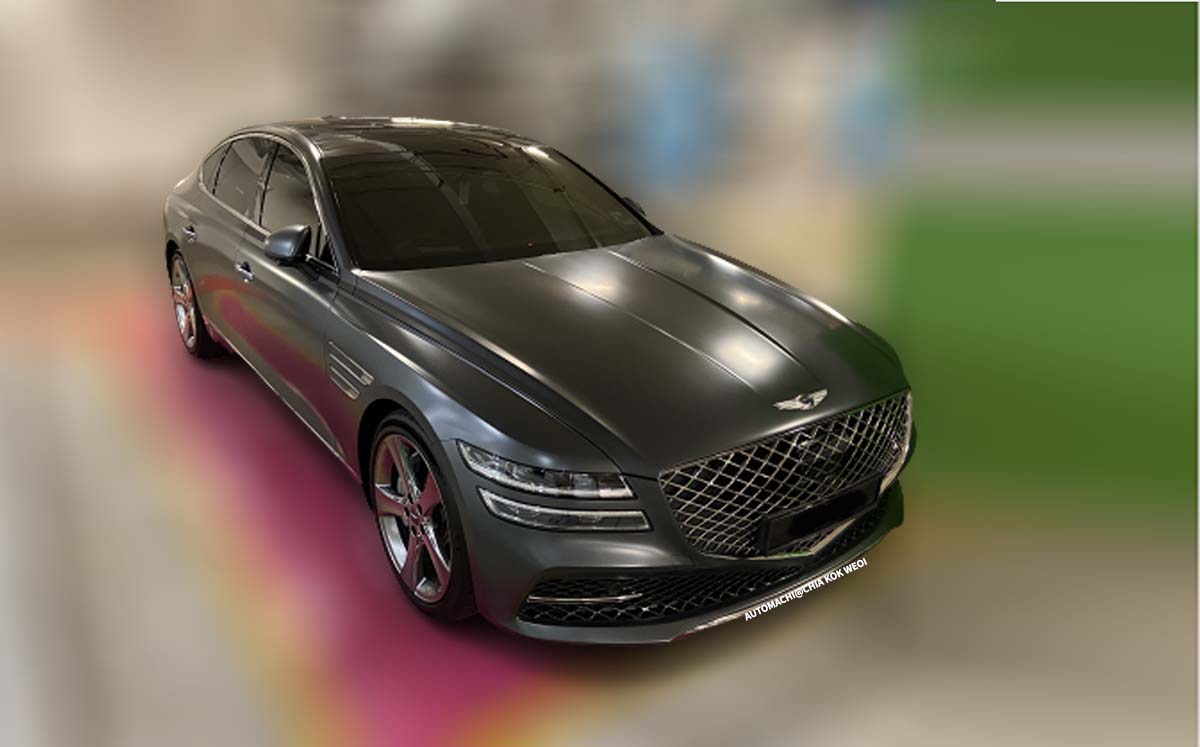 谍照: Genesis G80 现身我国,或为公司用车,未来有望引进本地市场?