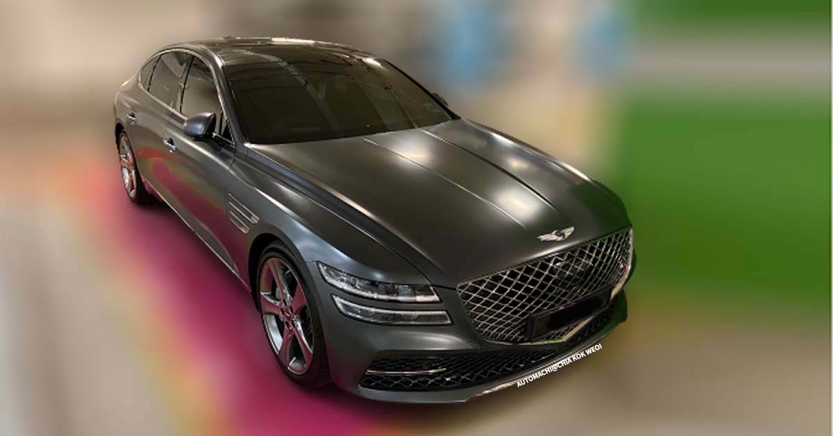 谍照： Genesis G80 现身我国，或为公司用车，未来有望引进本地市场？
