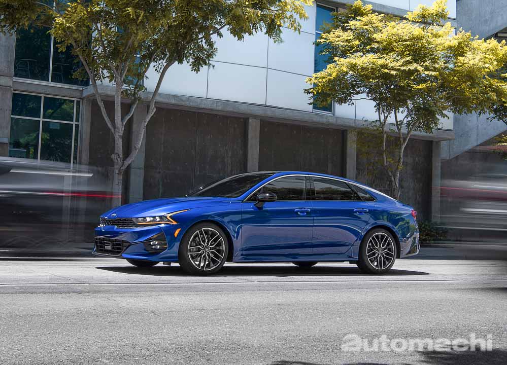 Kia K5 ，韩系“史上最强”D-Segment，2.5L 涡轮引擎动力超强！