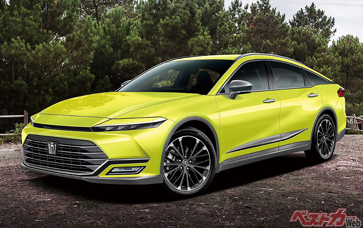 2022 Toyota Crown Cross 有可能是真的？皇冠史上第一台 SUV 车型或将于明年年底面世！