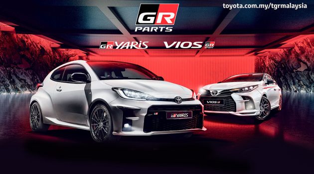 Toyota GAZOO Racing 赛车套件正式在大马登场， Vios /Yaris 均可选配，让你的车子更有战斗感！
