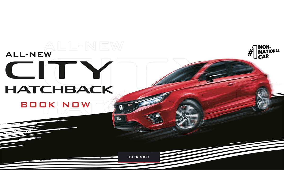 2021 Honda City Hatchback 开放预订：同级最强动力及配备、今年内发布！