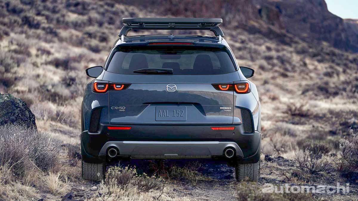 2022 Mazda CX-50 正式登场:硬派越野设计、搭配涡轮增压引擎!