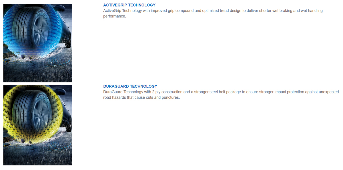 Goodyear Assurance MaxGuard SUV Malaysia