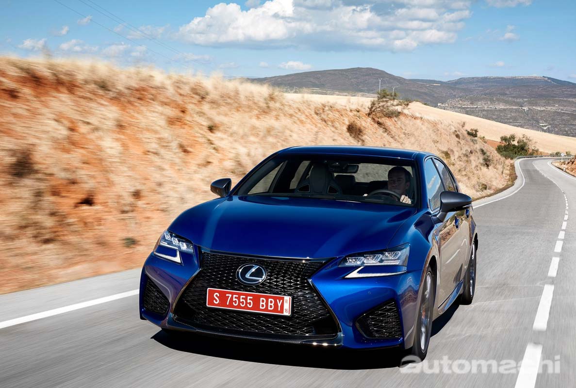 Lexus GS-F ,最后的日系V8房车、大排量自然进气的魅力!