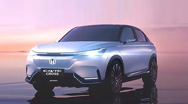 Honda Civic Cross 2022年9月登场，正面硬刚 Corolla Cross