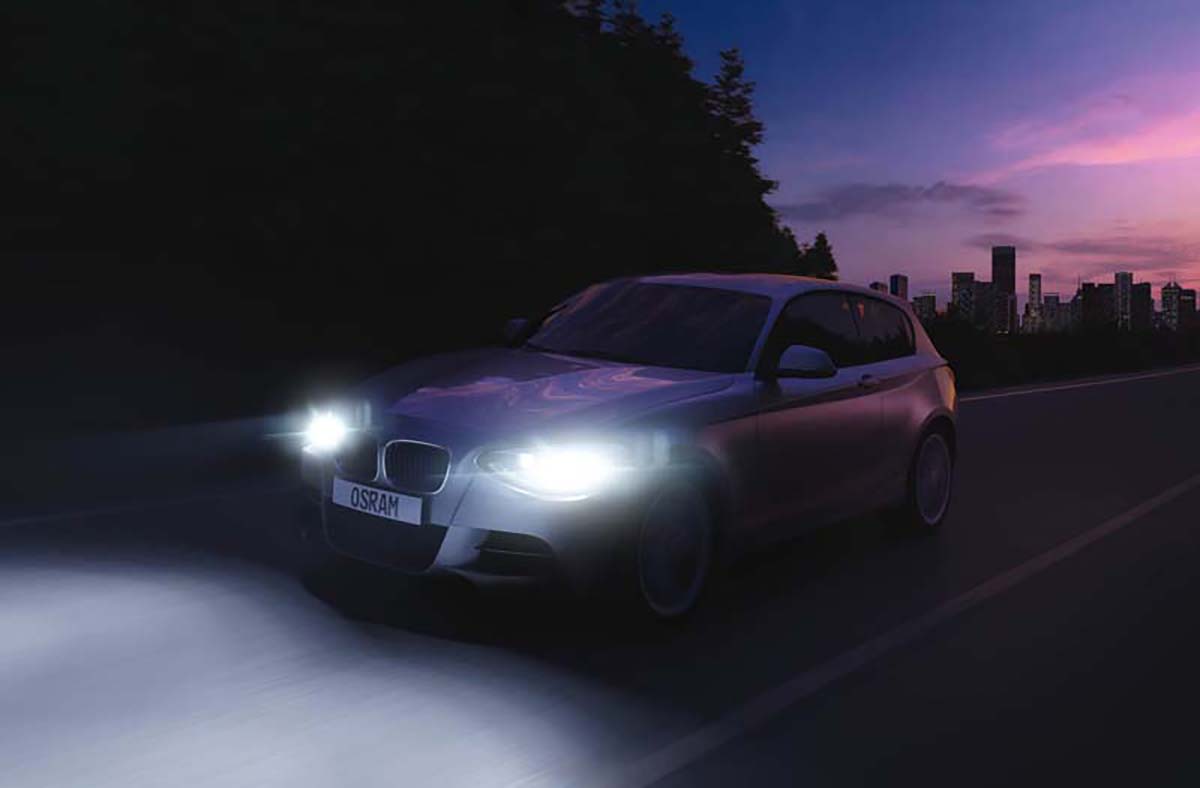 Osram 推出第三方 Laser Light ，现在你的车子也可以拥有激光大灯了！