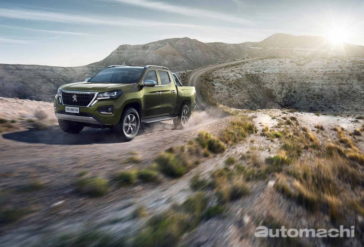 Peugeot Landtrek 明年第三季马来西亚上市：中国血统法国设计的皮卡要来了！