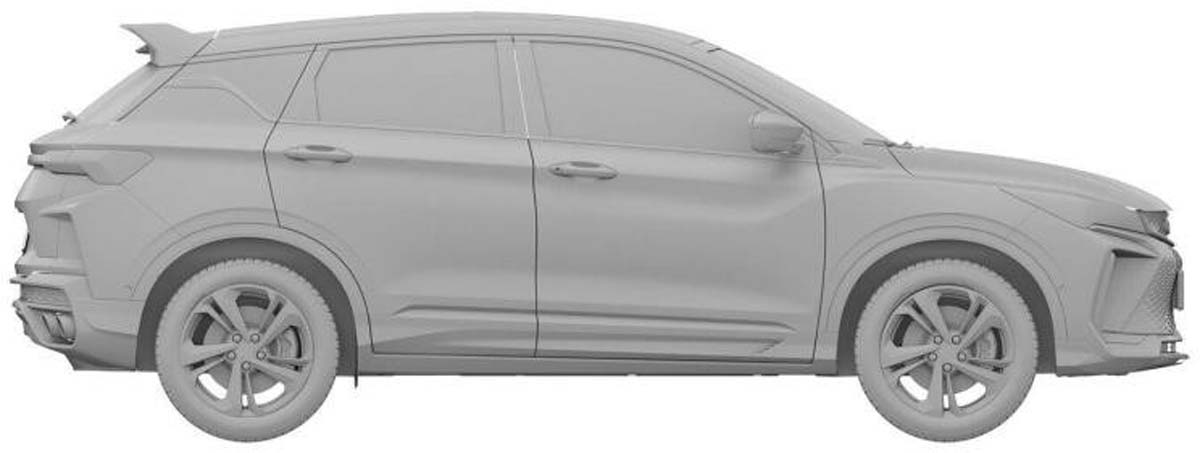 Proton X50 Pro 的雏形？吉利缤越小改款假想图现身！