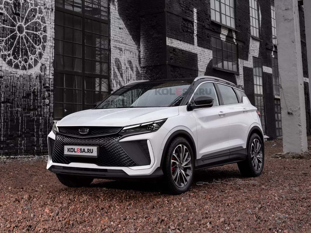 Proton X50 Pro 的雏形？吉利缤越小改款假想图现身！