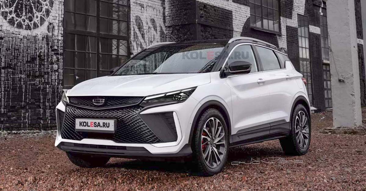 Proton X50 Pro 的雏形？吉利缤越小改款假想图现身！