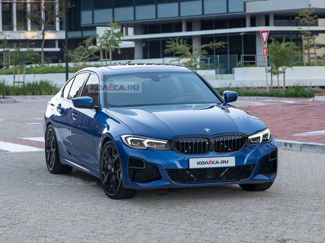 2022 BMW 3 Series 内装曝光：全新双联屏设计、最快2月发布！