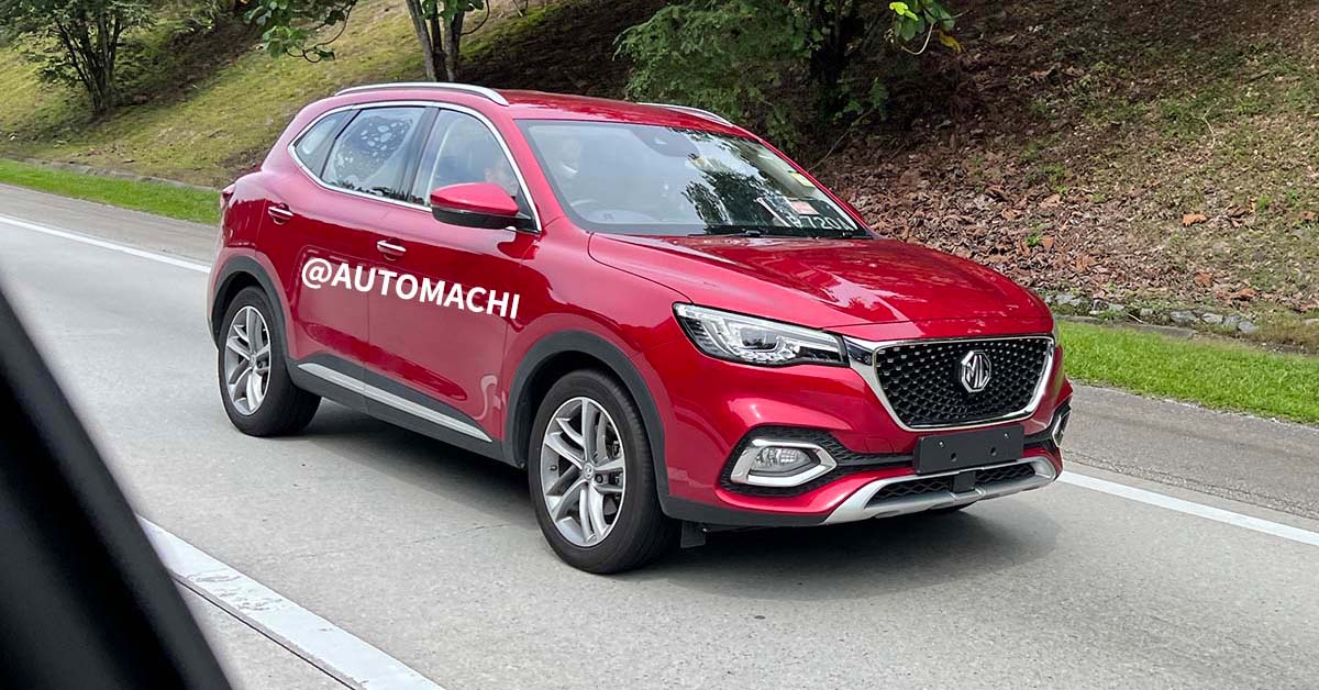 MG HS 实车现身我国：搭1.5L四缸涡轮、即将在马来西亚发布？