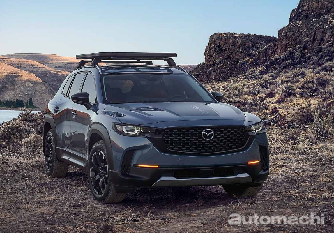Mazda CX-50 正式下线：搭2.5L涡轮引擎+AWD，最大马力250 Hp！