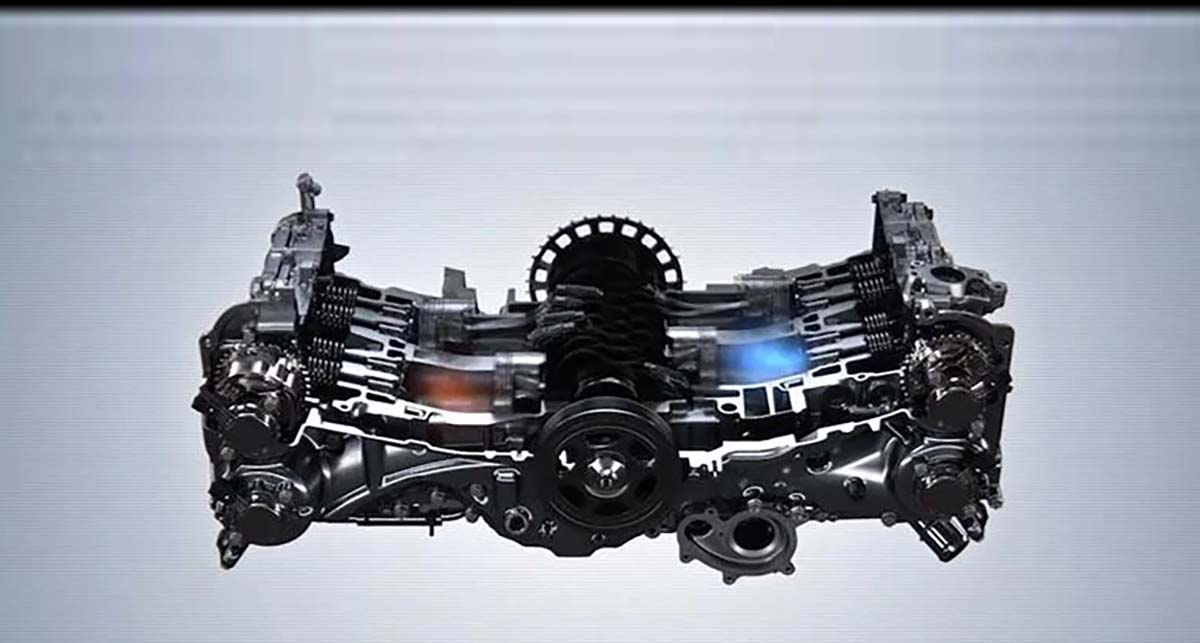 Subaru 的坚持：水平对卧引擎与对称式全驱系统！