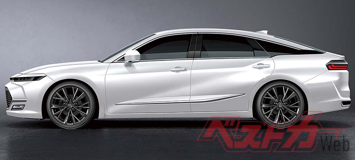 Toyota Crown 第十六代年中发布：搭2.4L涡轮引擎、最大马力280 PS！