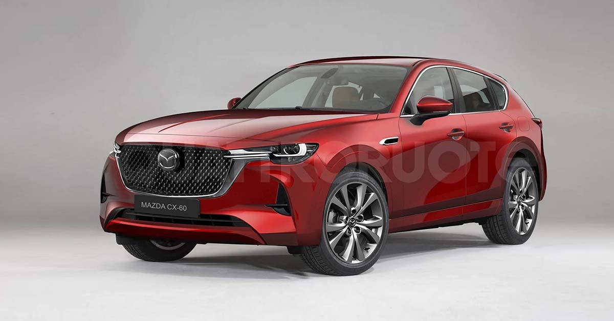Mazda CX-60 预告登场：全新平台+ PHEV，最大马力突破 300 Hp大关！