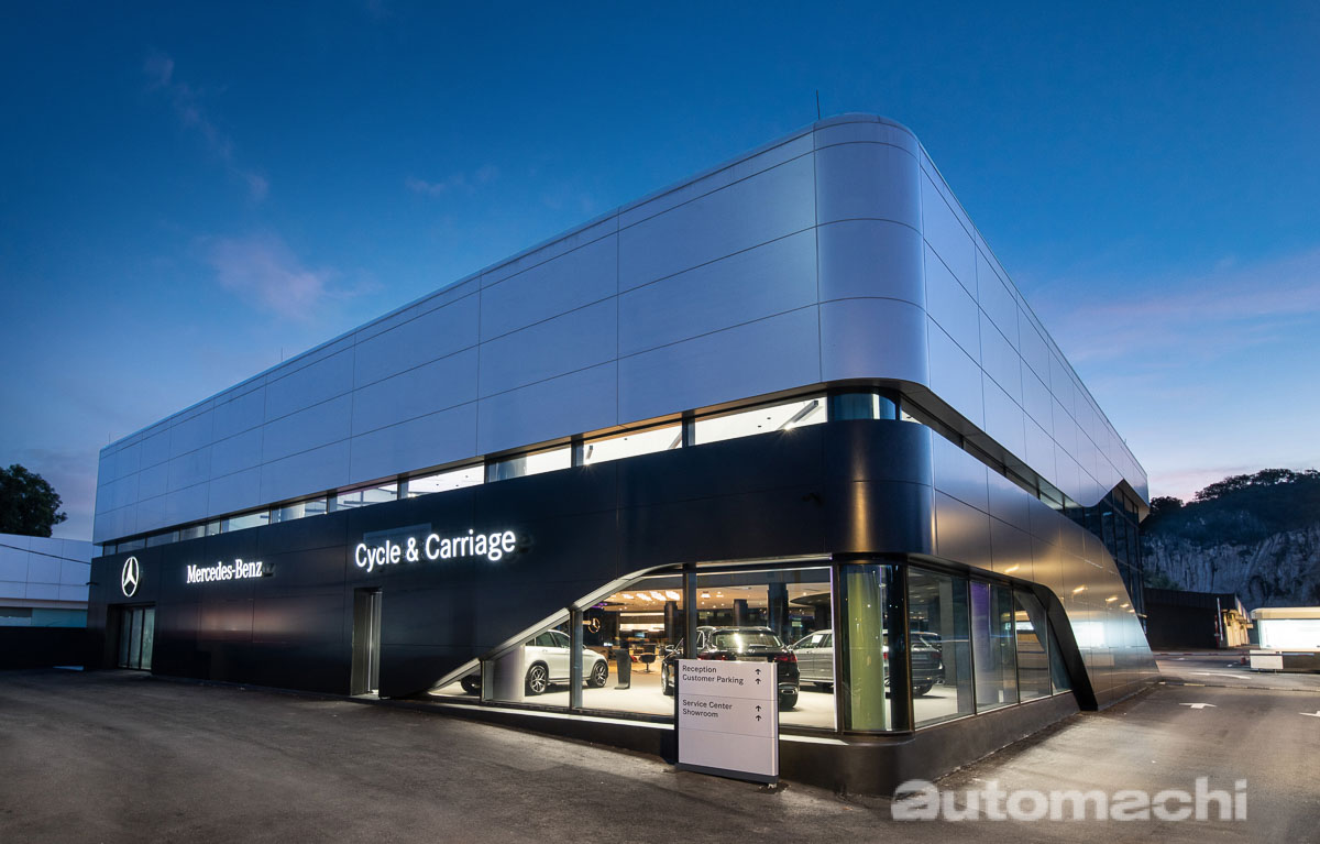 Cycle & Carriage Ipoh 升级成全马第四家最新的 Mercedes-Benz Brand Retail & Design 销售中心！