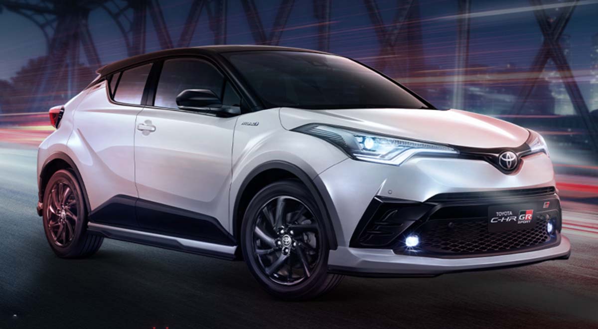 Toyota C-HR GR-Sport 登场：更运动化外观设计、最大马力122 PS！