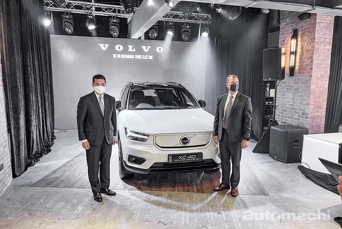 Volvo XC40 Recharge 正式登陆我国：纯电四轮驱动SUV、售价将在4月公布！