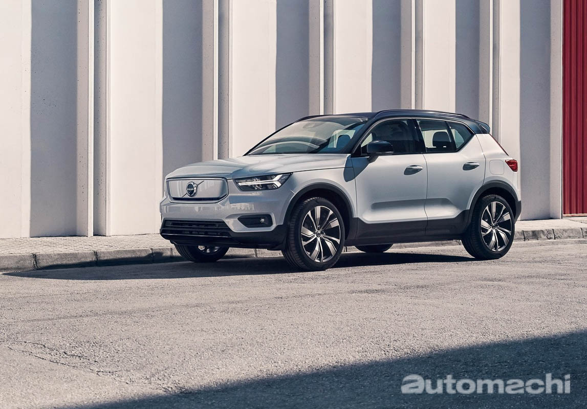 Volvo XC40 Recharge 正式登陆我国：纯电四轮驱动SUV、免税售价RM XXXXXX